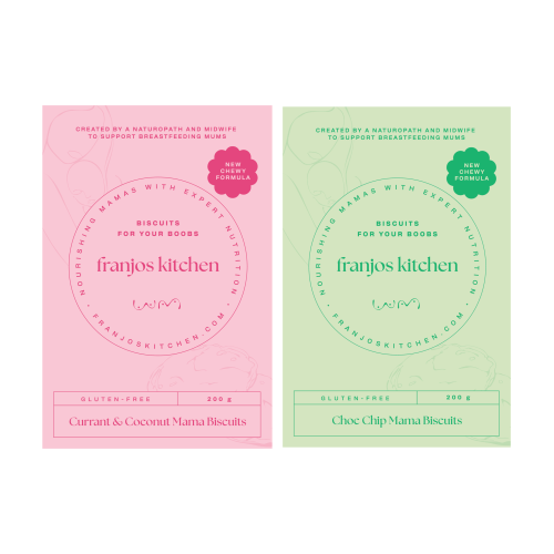 Gluten Free Choc Chip and Currant & Coconut Mama Biscuits Bundle Pack (2)