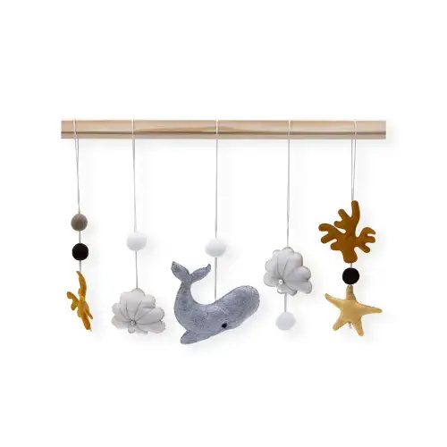 Montessori Hanging Toys Set- Sea Adventures 1