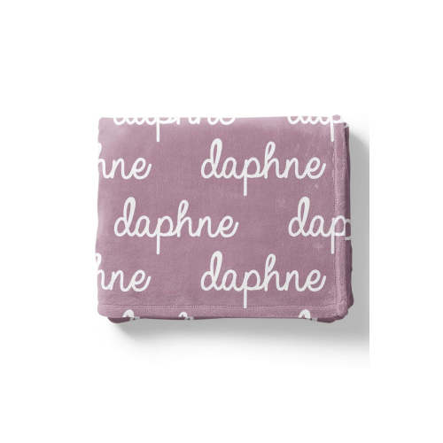 Personalized Color Blanket | Plush Pastels