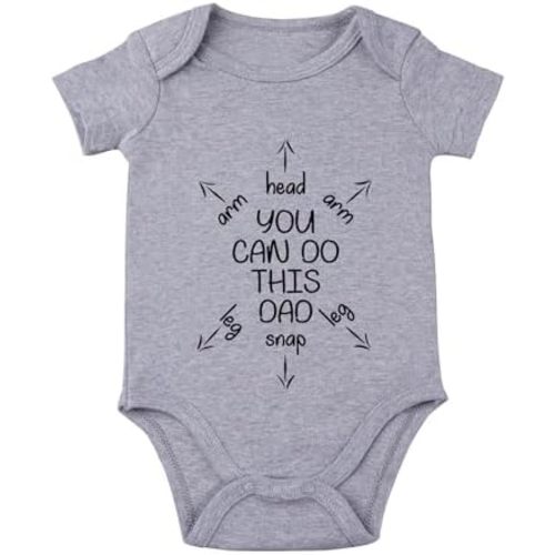 You Can Do This Dad Baby Bodysuit First Time Daddy Bodysuit New Dad Baby Bodysuits Funny Babies Clothes