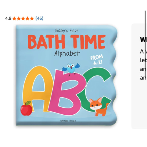 Baby's First Bath Time: ABC Bath Book