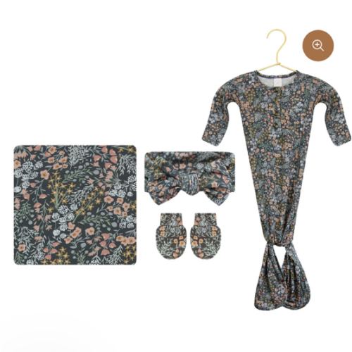 Bea Newborn Headband Bundle (Gown)