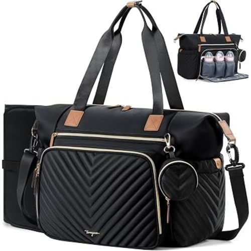 Diaper Bag Tote, Large Baby Hospital Bag for Labor Delivery Mom