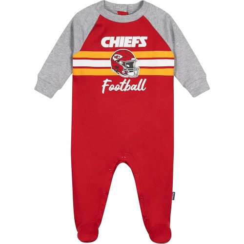 Gerber Baby NFL Team Footed Coverall, Chiefs, 6-9 Months