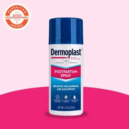 Dermoplast Postpartum Pain Relief Spray 2.75 oz | Cooling, No-Touch