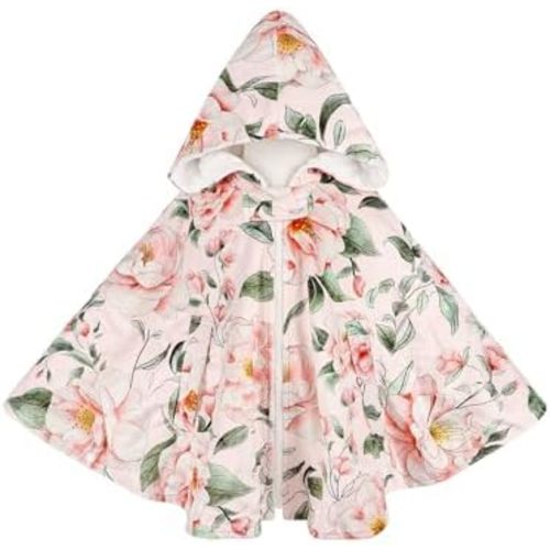 Baby Car Seat Poncho, Baby Cape Hooded Ponchos, Windproof Poncho Cape Cloak for Kids, Fall Coat for 0-4 Year Girls Boys