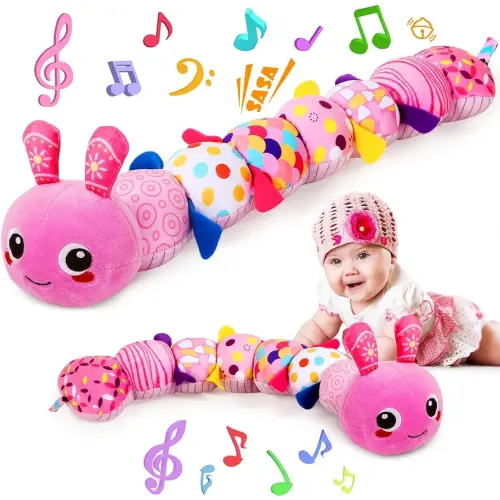 Baby Sensory Caterpillar Toys for 0-6 6-12 Months