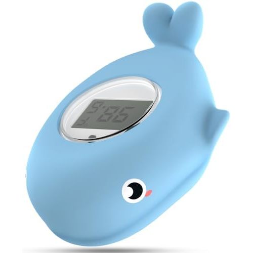 Baby Bath Thermometer Safety (Whale)