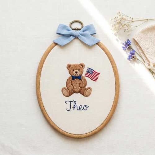 Personalized Teddy Bear Decor
