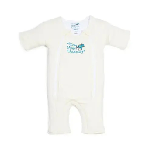 Cream Baby Merlin’s Magic Sleepsuit | Soft 100% Cotton Infant Sleepsuit