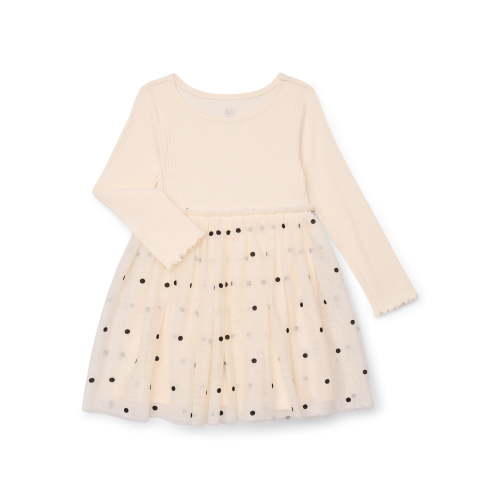 Wonder Nation Toddler Girls Tutu Dress with Long Sleeves, Sizes 12M-5T
