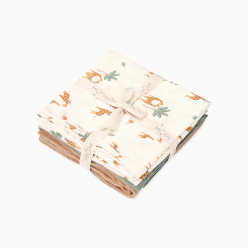 Printed Organic Muslin Swaddle 3 Pack