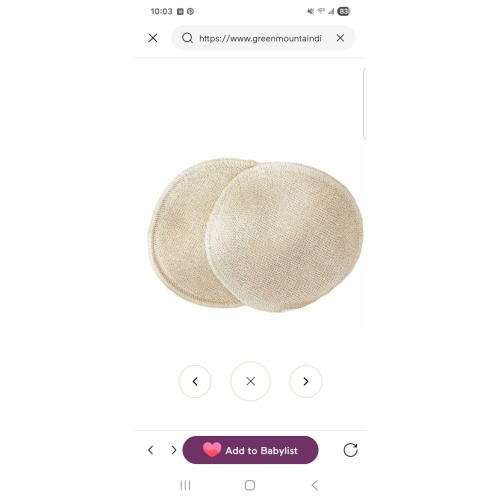 Disana Nursing Pads - Silk-Wool-Silk