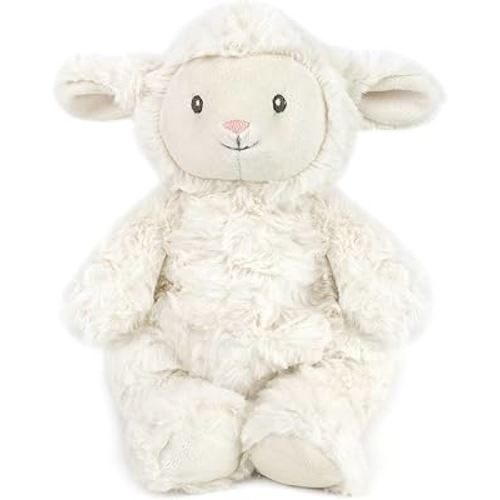MON AMI Curly Lamb Plush Toy 11-Inches | Soft & Cuddly Stuffed Animal, Adorable Baby Sheep, Premium Quality for Kids & Collectors, Cozy & Fluffy Decorative Plush