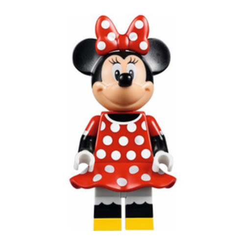 LEGO Minnie Mouse with Red Polka Dot Dress Minifigure