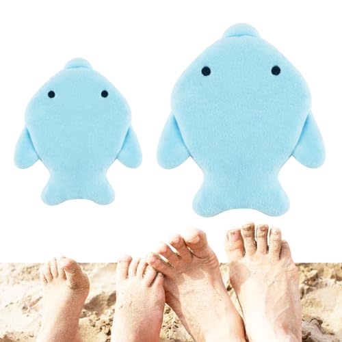Blublu Park 2Pcs Sand Remover for Beach Kids and Adults, Baby Powder Sand Removal Bag, Baby Beach Essentials for Vacation,Skin-Friendly, Beaches Accessories, Must Haves, Gifts for Family