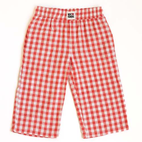 Summer Adventure Pant - Picnic Red - BY GEE