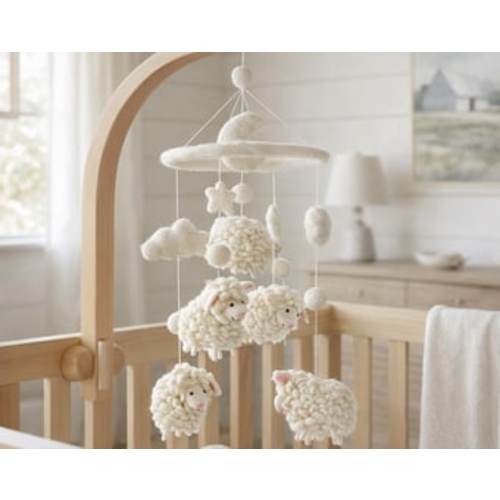 Sheep baby mobile - Etsy