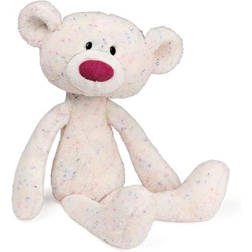GUND Toothpick Confetti, Teddy Bear Stuffed Animal for Ages 1 and Up, Rainbow, 15”