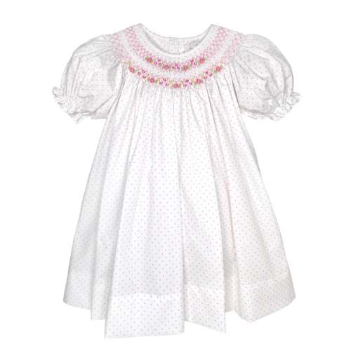 Polka Dot Daisy Dress – The Honeybee