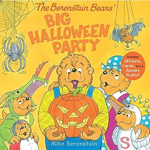 The Berenstain Bears’ Big Halloween Party: Includes Stickers, Cards, and a Spooky Poster!