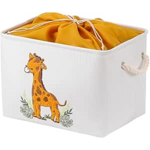 Large Toy Storage Box, Stuffed Animal Storage Baby Toys Basket Giraffe