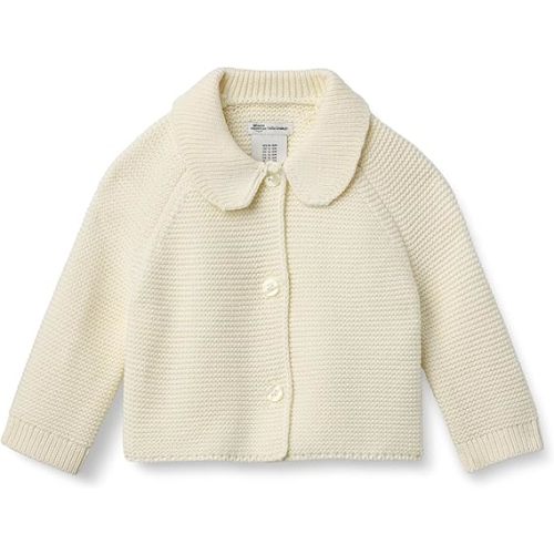 Amazon Essentials x Sofia Grainge Unisex Toddlers and Babies' Peter Pan Collar Sweater Jacket
