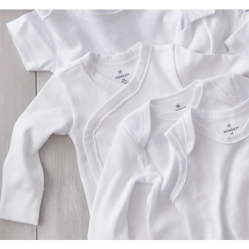 3-Pack Organic Cotton Long Sleeve Side-Snap tops | Honest Baby Clothing