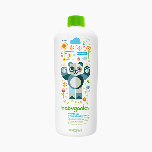 BabyGanics Alcohol-Free Foaming Hand Sanitizer Refill - Fragrance Free, 16 oz