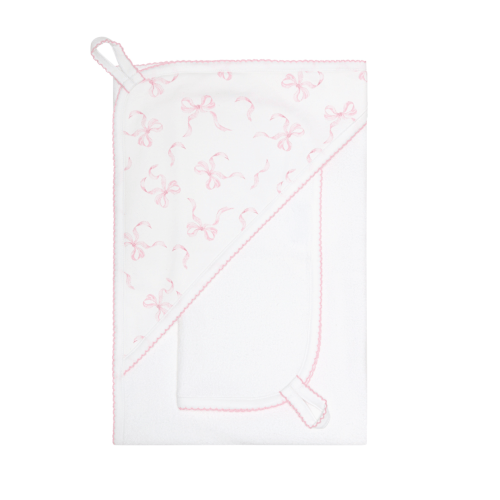 Charming Bows Print Towel