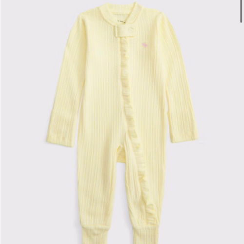 baby essential icon footed one-piece