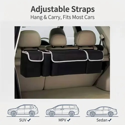 Car Back Seat & Trunk Storage Bag