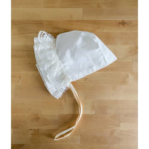 Antique Handmade Baby Bonnet