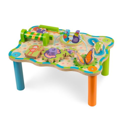 Melissa & Doug First Play Children's Jungle Wooden Activity Table