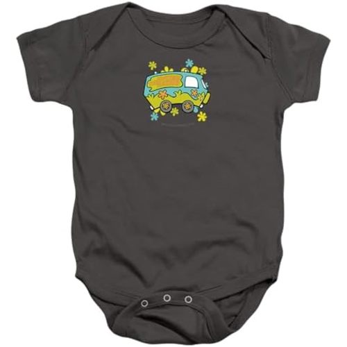 Popfunk Scooby-Doo The Mystery Machine Unisex Infant Snap Suit for Baby