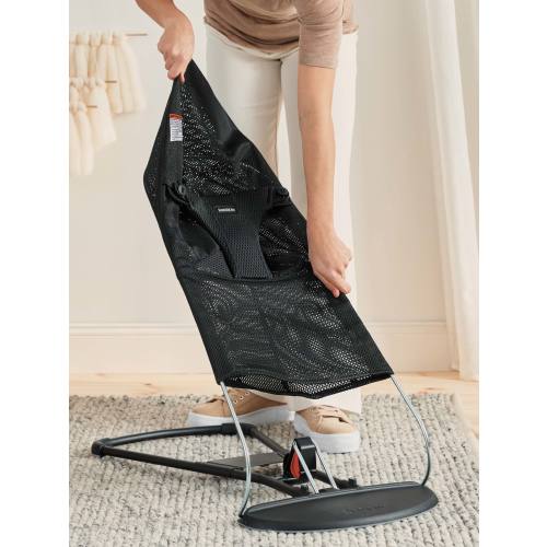 BabyBjörn - Extra Fabric Seat for Bouncer Bliss - BLACK MESH
