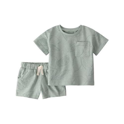 little planet by carter's Unisex Baby 2-piece Shorts Set Made With Organic Cotton