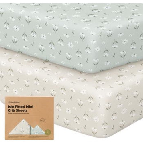 Isla Fitted Mini Crib Sheets