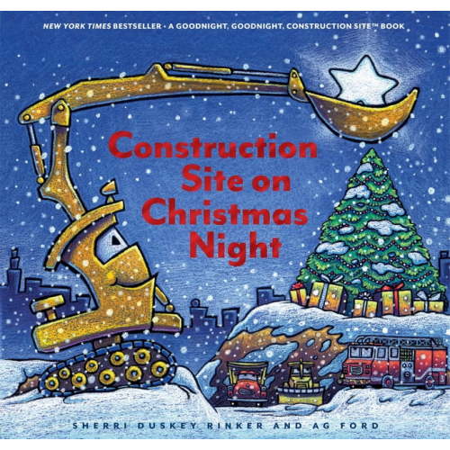 Goodnight Construction Site Construction Site on Christmas Night: (Christmas Book for Kids, Children's Book, Holiday Picture Book), (Hardcover)