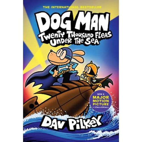 Dog Man: Twenty Thousand Fleas Under the Sea: A Graphic Novel (Dog Man #11): From the Creator of Captain Underpants - by Dav Pilkey (Hardcover)