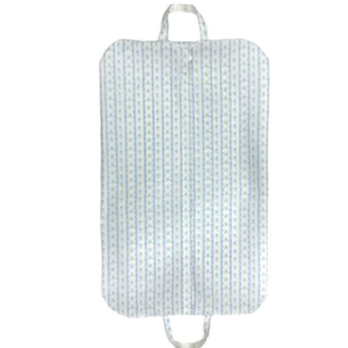 Garment Bag - Ribbon Floral Blue