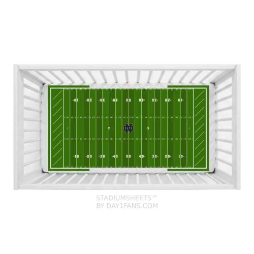 Notre Dame Fighting Irish StadiumSheets™ Crib Sheets