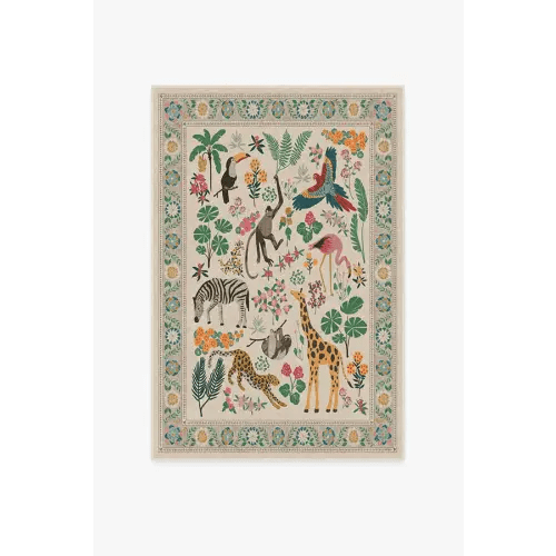 Jingle Jungle Rug by Iris Apfel | Ruggable US