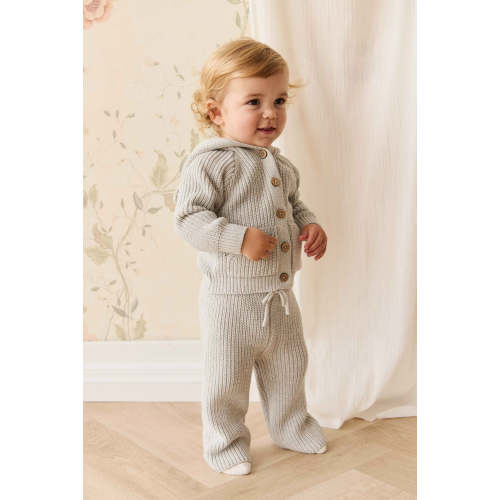 OG Morgan Knit Pant - Light Grey Marle – Jamie Kay USA