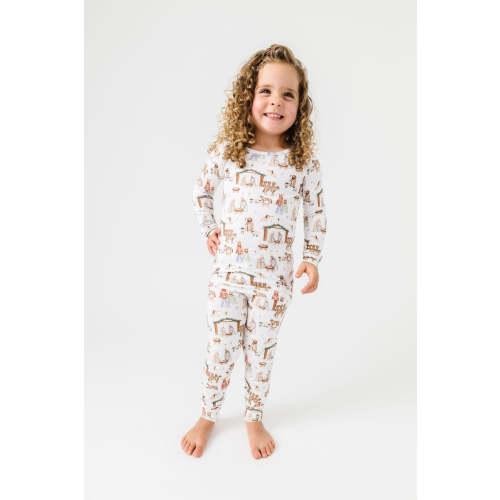 The First Noel PJ Long Sleeve Set Bamboo – Holy Pals