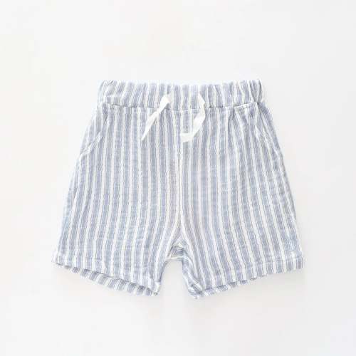 Stripe Cheesecloth Shorts (3-6 months)
