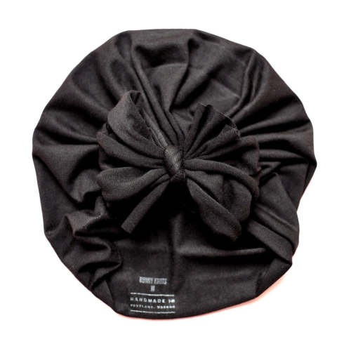 Blakely | Caviar Black | Classic Headwrap – Bunny Knots