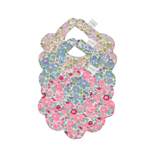 Betsy Metallic Dribble Bib Set