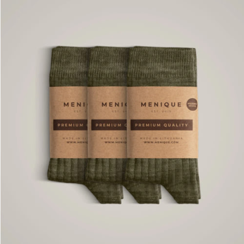 Kids' Merino Rib Crew Socks