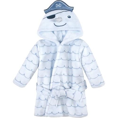 Hudson Baby Unisex Baby Plush Animal Face Bathrobe